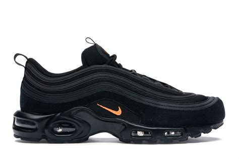 Nike Air Max Plus 97 Black Hyper Crimson .